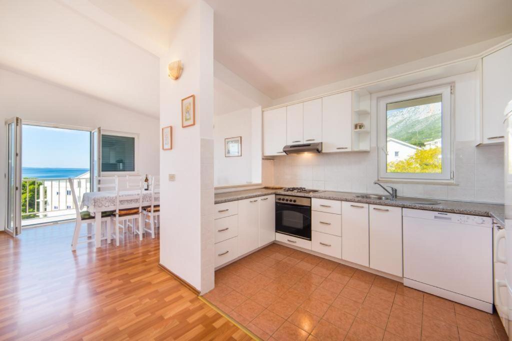 Apartments Slavena Gradac  Bagian luar foto
